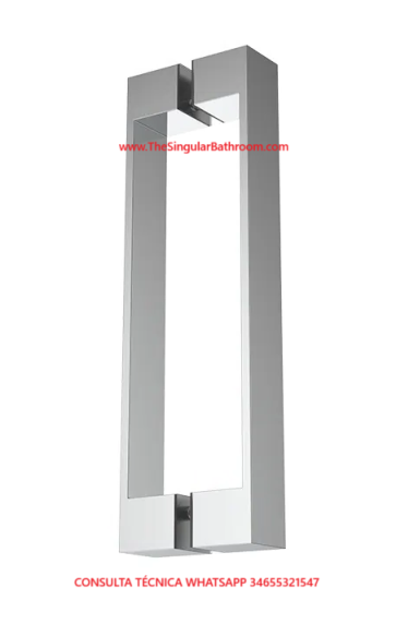 Tirador puerta ducha 165mm