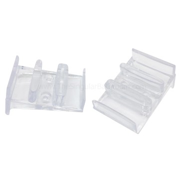 Guiador plastico inferior mampara 3 hojas correderas