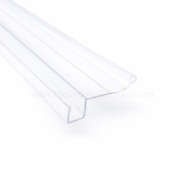 Junta vertical de cruce para puerta de vidrio corredera de 6mm