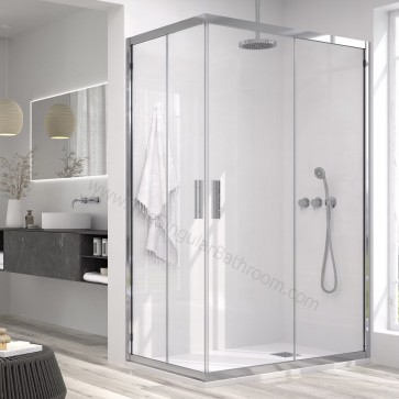 Mampara de ducha angular corredera DOCCIA LONDRES