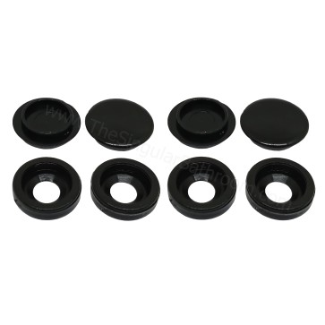Tapones embellecedor cubre tornillo en color negro