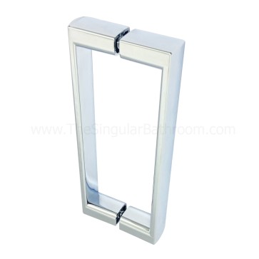Tirador de plástico para puerta de mampara de ducha