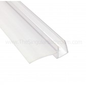 Perfil de cruce lateral para vidrio de 4, 5 y 6mm.