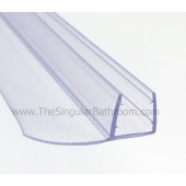 Junta de sellado lateral o de cruce para puertas de vidrio de 10mm 