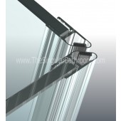 Junta imán de mampara ducha y baño para vidrio de 4, 5 y 6mm espesor.