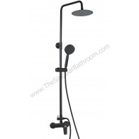 Columna de ducha monomando SAYRO BLACK
