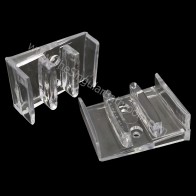 Guia inferior para mampara de 3 puertas correderas de ducha