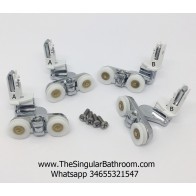 Recambio doble polea mampara Huppe