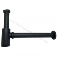 Sifón lavabo color negro