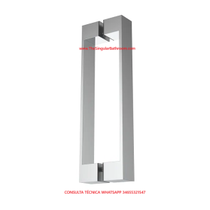 Tirador puerta ducha 165mm