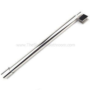 Barra de sujección acero inox para vidrio 