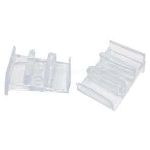 Guiador plastico inferior mampara 3 hojas correderas