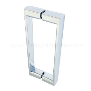Tirador de plástico para puerta de mampara de ducha