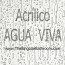 Acrílico agua viva