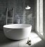 Bañera Solid Surface redonda