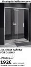 cambiar bañera por ducha precio