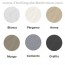 Colores platos doccia