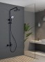Columna de ducha monomando LUXOR en color Negro