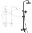 Columna de ducha Sayro Black