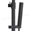Columna de ducha monomando color negro LUXOR 