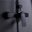 Columna ducha negra