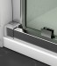 Mampara angular acero inox DEYBAN LONDON