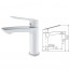 Grifo monomando de Lavabo LUXOR IMEX en color blanco