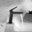 Grifo lavabo negro