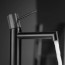 Grifo lavabo negro metal