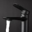 Grifo lavabo negro
