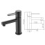 Grifo monomando de Lavabo MILOS en color negro