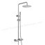 Columna de ducha monomando de acero inoxidable INEX
