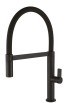 Grifo de cocina flexible LAOS negro mate