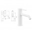 Grifo monomando de Lavabo blanco LIKE AQUASSENT