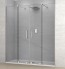 Mampara frontal DEYBAN LIVERPOOL con 2 fijos y 2 puertas correderas centrales