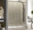 Mampara ducha KASSANDRA BELLA frontal y opción de lateral fijo