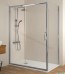 Mampara ducha KASSANDRA BELLA frontal y opción de lateral fijo
