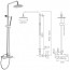 Conjunto de ducha monomando