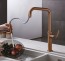 Grifo de cocina extraíble NIZA oro rosa cepillado