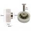 Cojinete de 19x7mm para puertas correderas y plegables de ducha