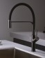 Grifo de cocina flexible SENA Gun metal