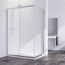Mampara de ducha PROFILTEK SERIE SPRING frontal + lateral fijo 