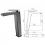Grifo lavabo alto SUECIA negro mate IMEX