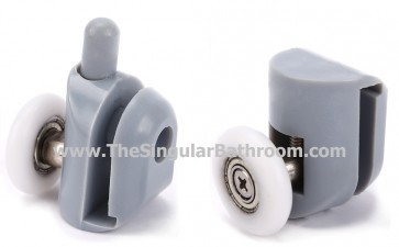 Plastic shower parts for spare profile Roller doors shower screen
