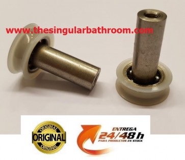 Shower screen bearing universal pulley, standard, wheel, spare parts for shower screen, shower wheel, roller pulley 18 mm
