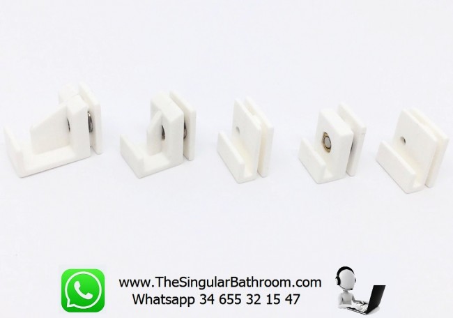 Spare Lower Guides With Screw For Shower Door
