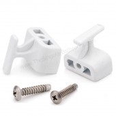 30007CH PA6 Guide or hook for shower door spare of plastic