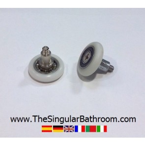 Spare for shower door hinged double bearing, Cabins and whirlpools and bath screen, sliding shower door 