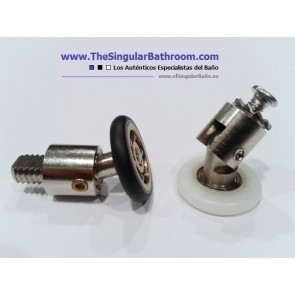 Replacement hinged shower screen with 20mm bearing