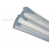 Profil spécifique pour les cloisons de verre aluminium ou méthacrylate d'étanchéité.